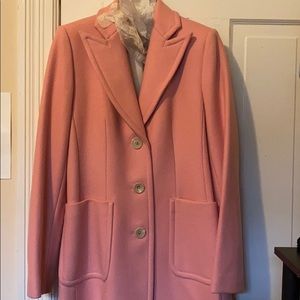 Banana Republic Soft Pink wool coat.
